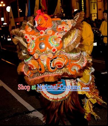 Chinese Classic Southern Futsan Lion Dance Costume Complete Set