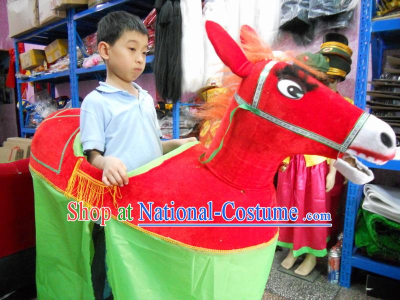 Chinese Lunar New Year Horse Year Horse Costume for Children