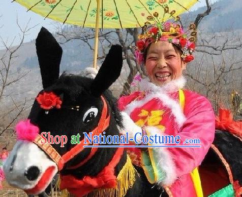 Chinese Lunar New Year Donkey Costume for Adults