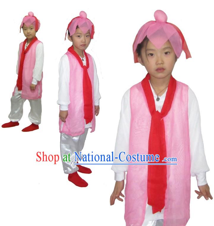 Ancient Chinese Stage Performance Student Costumes for Children