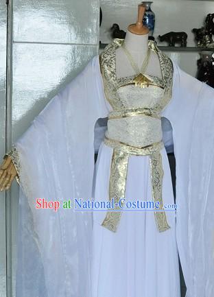 Chinese Classic White Wedding Dress Complete Set for Brides