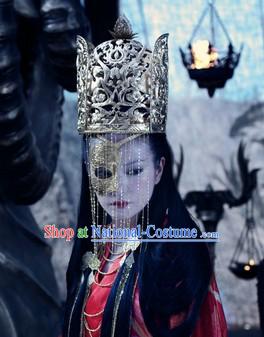 Ancient Princess Handmade Crown and Mask