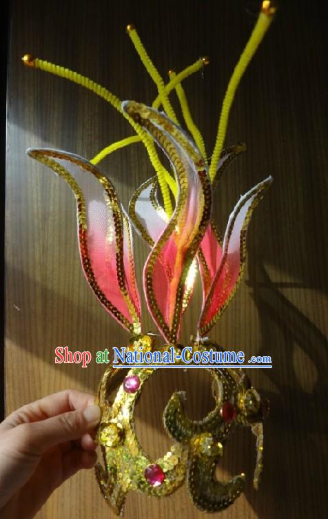 Traditional Chinese Stage Performance Dance Flower Hair Accessories