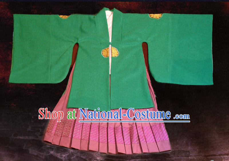 Ancient Chinese Hanfu Clothing Complete Set for Kids