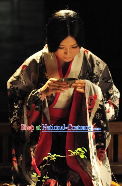 Ancient Chinese Beauty Hanfu Clothing Complete Set for Women