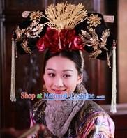 Qing Dynasty Phoenix Hair Accessories for Women