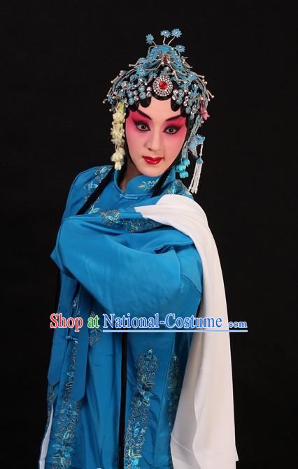 Chinese Opera Qing Yi Faithful Lover Costumes for Women