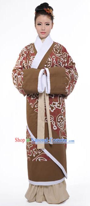 Ancient Chinese Han Dynasty Clothing for Women