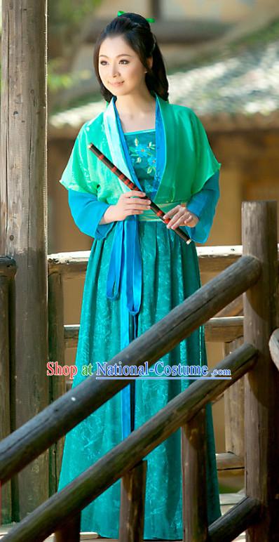 Ancient Chinese Song Dynasty Guzhuang Clothing for Women