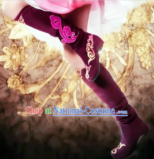 Ancient Chinese Style Hanfu Boots for Women