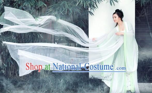 Ancient Chinese Fairy Costumes Complete Set for Women