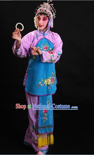 Traditional Chinese Opera Girl Jacket Costumes