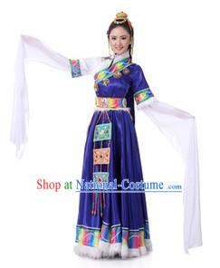 Traditional Chinese Tibetan Clothing for Women