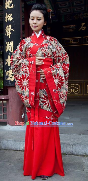 Traditional Chinese Hanfu Guzhuang Clothing for Women