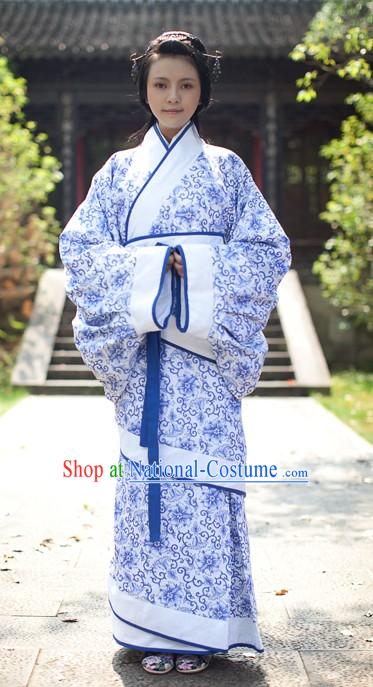 Ancient Chinese Han Dynasty Clothes for Women