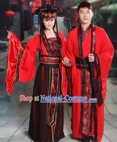 Ancient Chinese Red Wedding Dresses