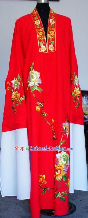 Ancient Chinese Red Long Sleeve Robe