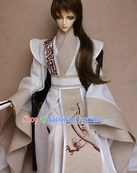 Traditional Ancient Chinese Swordsman Dragon Clothing