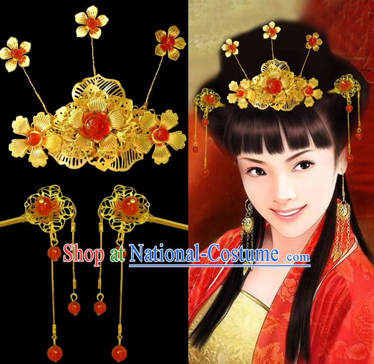 Ancient Chinese Bride Wedding Headdress for Women