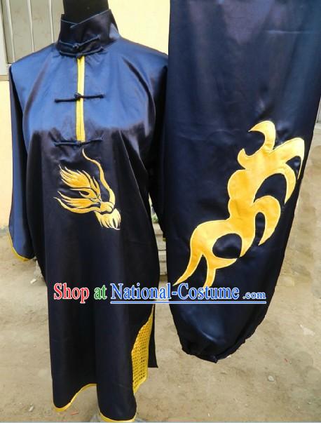 Traditional Chinese Long Fist Kung Fu Stage Performance Uniforms