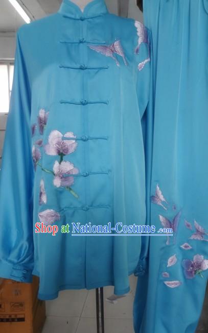 Chinese Classical Butterfly and Flower Martial Arts Uniform