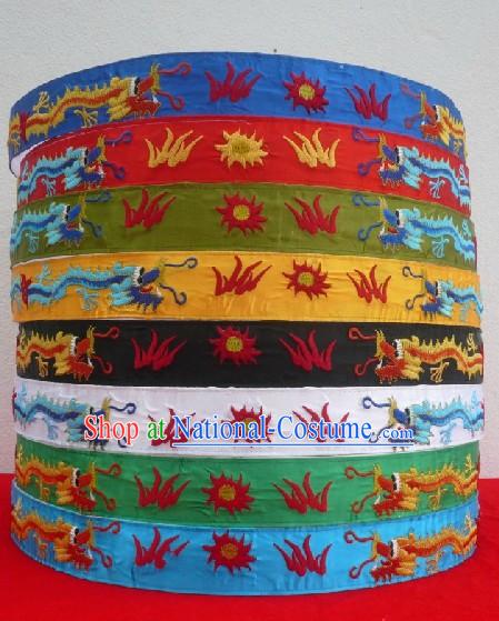 Traditional Chinese Opera Dragon Embroidery Belt