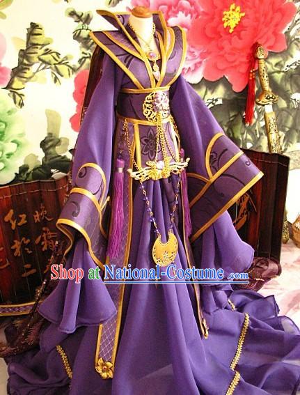 Ancient Chinese Imperial Princess Hanfu Clothes for Men