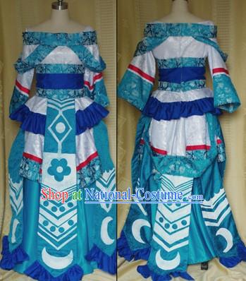 Chinese Ancient Princess Costumes Cosplay Complete Set