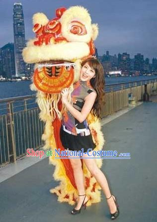 Classic HOK SAN Chinese Lion Dancing Costume Complete Set