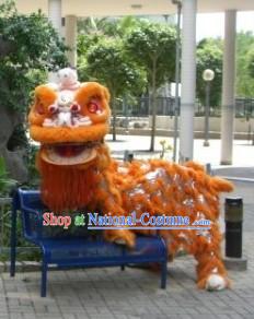 New York Orange Lion Dance Costumes Complete Set