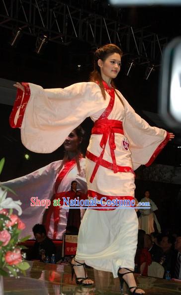 Miss Chinese Pageant Beauty Contest Guzhuang Robe and Skirt