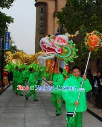 Chinese New Year Festival Ceremony and Business Opening Supreme Dragon Dance Costumes