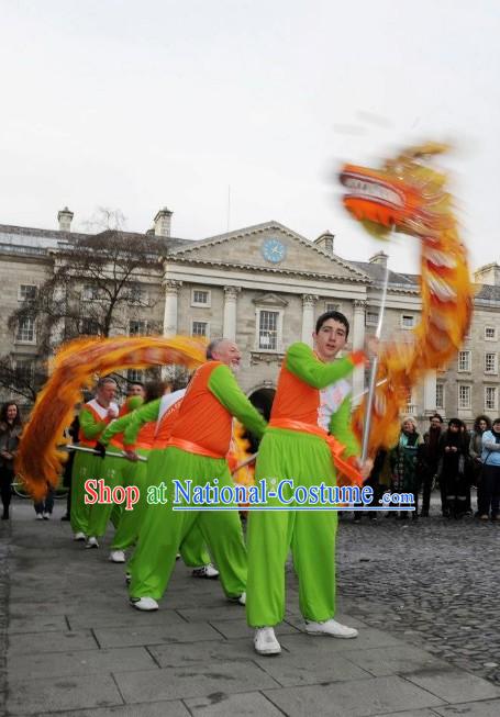 Happy Celebration Lightweight Peking Dragon Dance Costume Complete Set