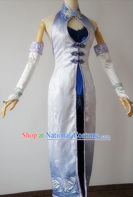 Ancient Chinese Three Kingdoms Cosplay Clothing Complete Set