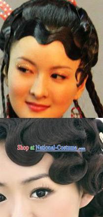 Chinese Old Style Hair Bang Wig