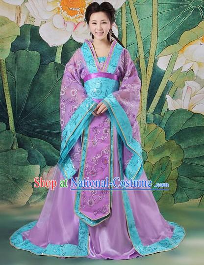 Ancient Chinese Wedding Bridesmaid Clothing Complete Set