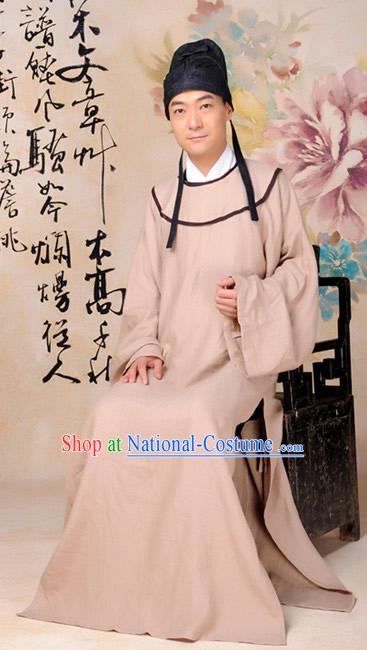 Ancient Chinese Tang Dynasty Long Robe for Men