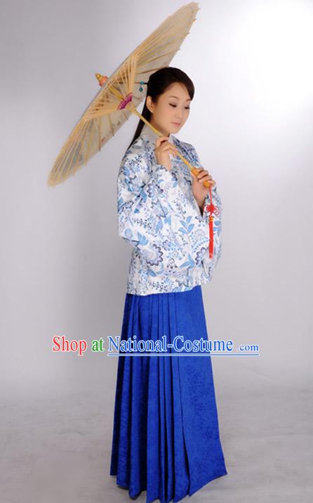 Ancient Chinese Ming Dynasty Clothes for Ladies