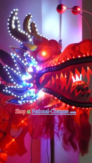 Luminous LED Lamps Dragon Dance Costumes Props for 19-20 People