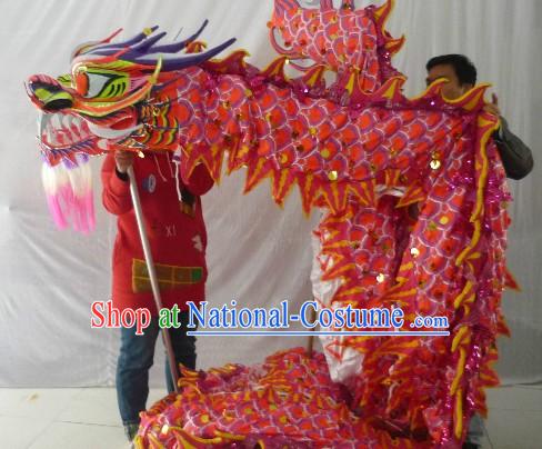 Luminous Dragon Dance Costume for 9-10 People