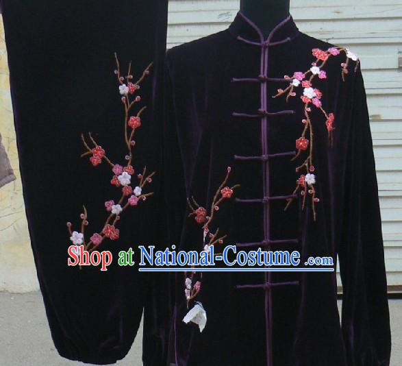 Black Silk Yong Wing Chun Clothes Unisex