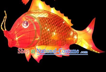 Traditional Chinese New Year Fish Carp Lamps