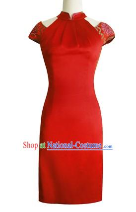 New Chinese Style Evening Dress Ball Cheongsam Qipao