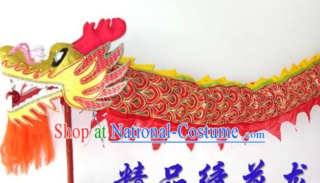 Handmade Chinese Classical Embroidery Dragon Dance Costumes