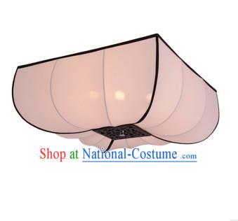 Classic Pure White Traditional Chinese Palace Ceiling Lantern