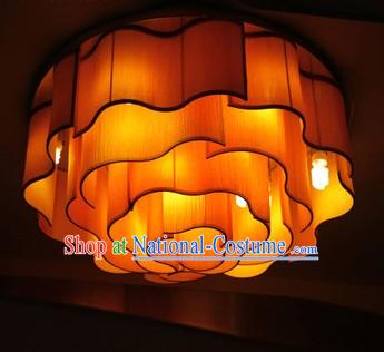 Handmade Chinese Big Ocean Flower Cloud Lantern Set