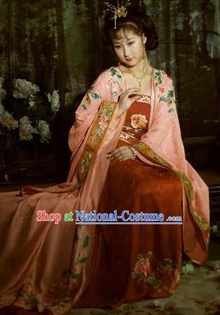 Tang Dynasty Chinese Princess Imperial Clothes Suit for Women