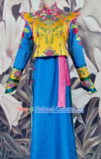 Traditional Chinese Shen Gong Die Ying TV Drama Qing Dynasty Princess Outfit