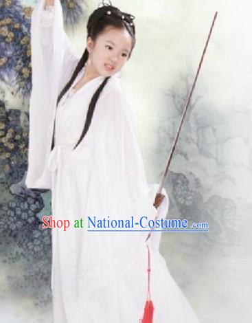 Ancient Chinese Dragon Lady Xiao Long Nv Costumes for Kids