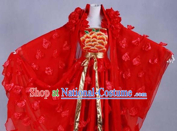 Li Yugang Yang Guifei Tang Dynasty Empress Style Costumes for Women